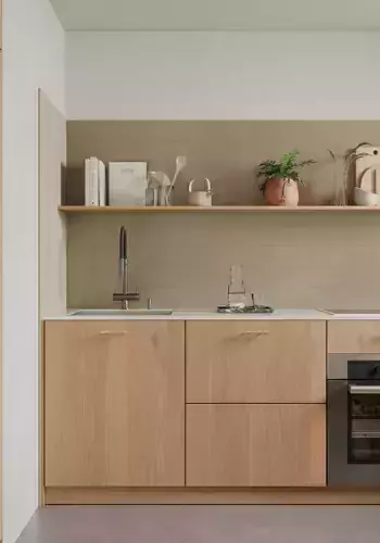 Minimalist Apartment Interior 3D model 4