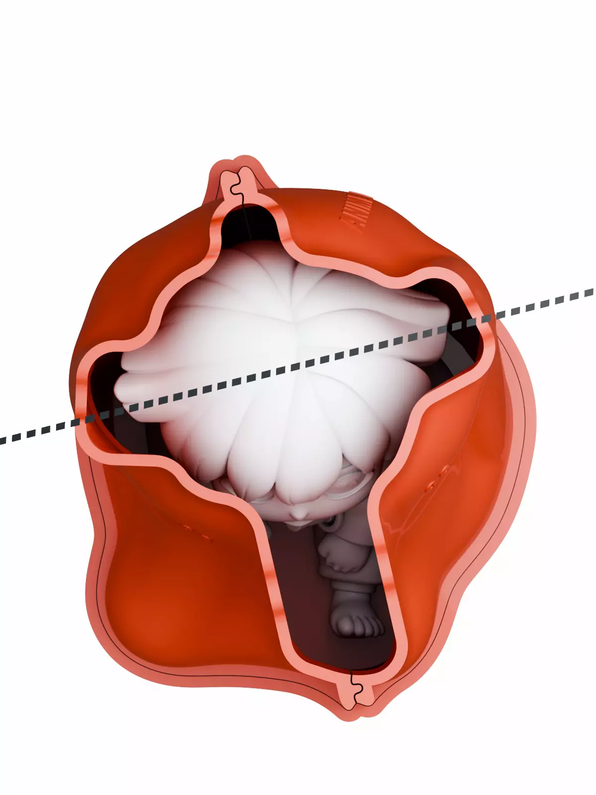 3D Printable Mold Master Anime Boy 3D print model_2