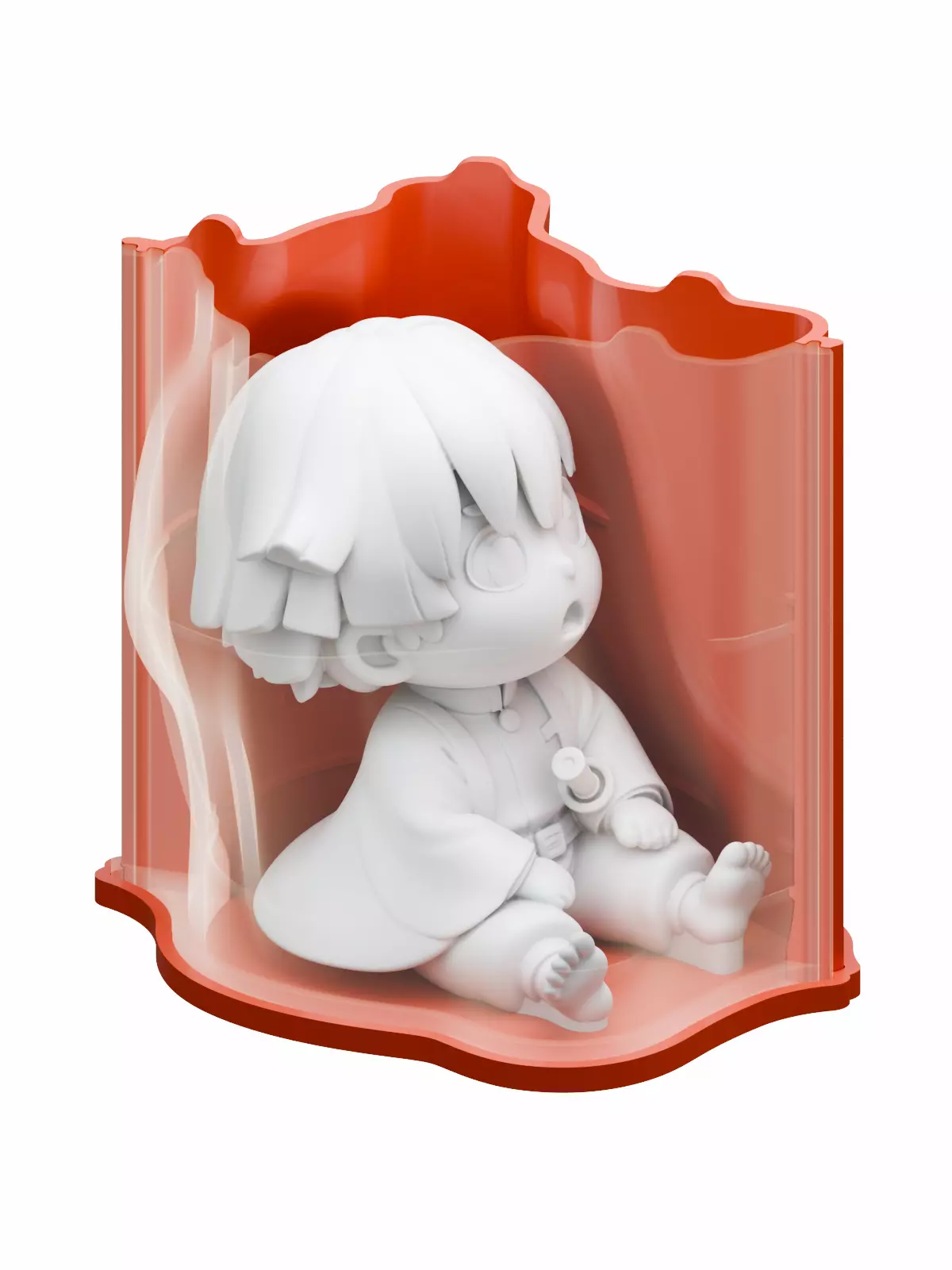 3D Printable Mold Master Anime Boy 3D print model_0