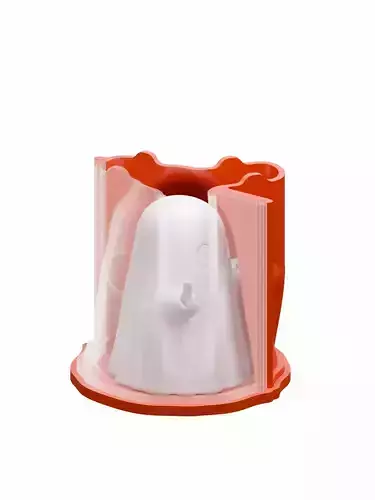 3D Printable Mold Master Rude Ghost