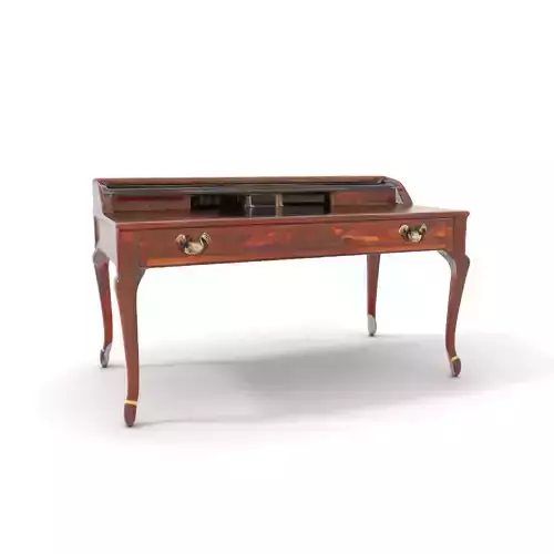 Classic Mahogany Desk model pack