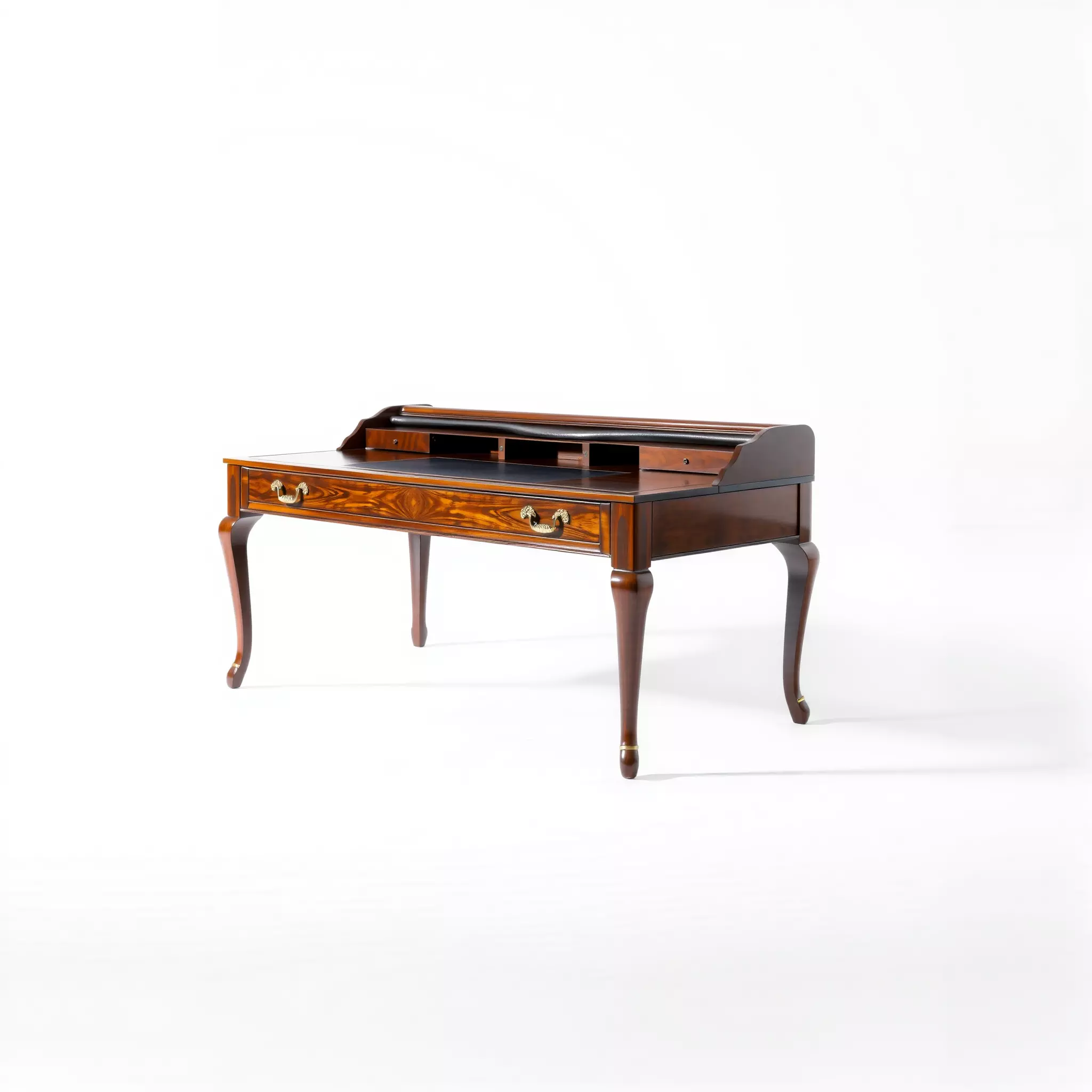Classic Mahogany Desk model pack Low-poly 3D model_2