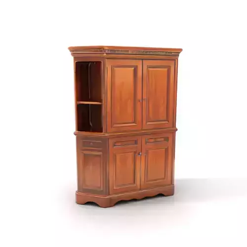Classic Wooden Cabinet model pack