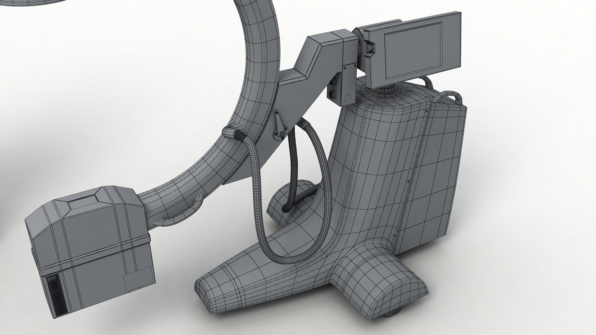 C-Arm X-Ray Machine 3D model_9