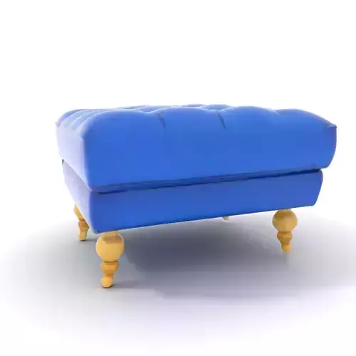 Royal Blue Ottoman model pack