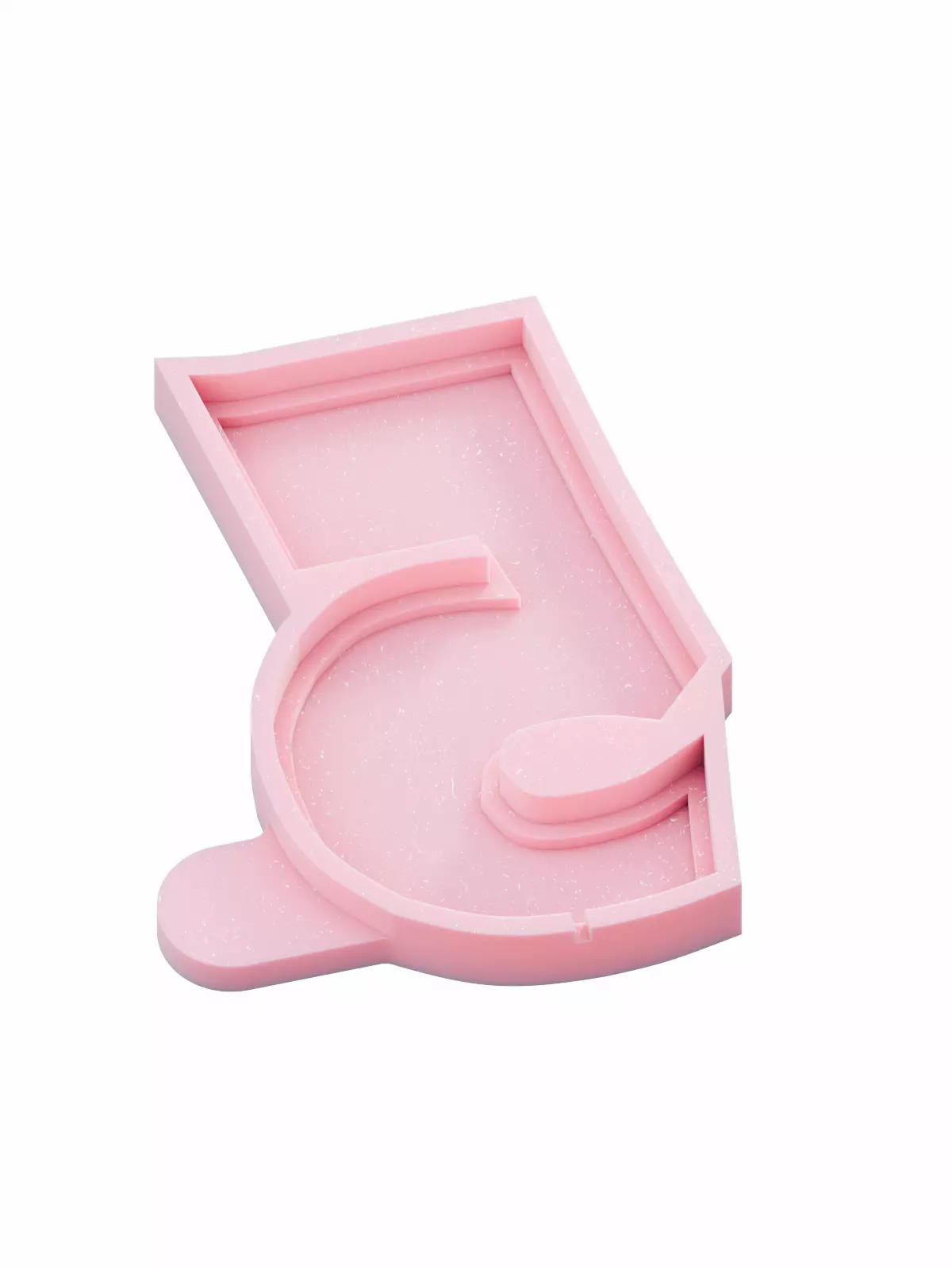 3D Printable Mold Set Separated Numbers 10cm 3D print model_5