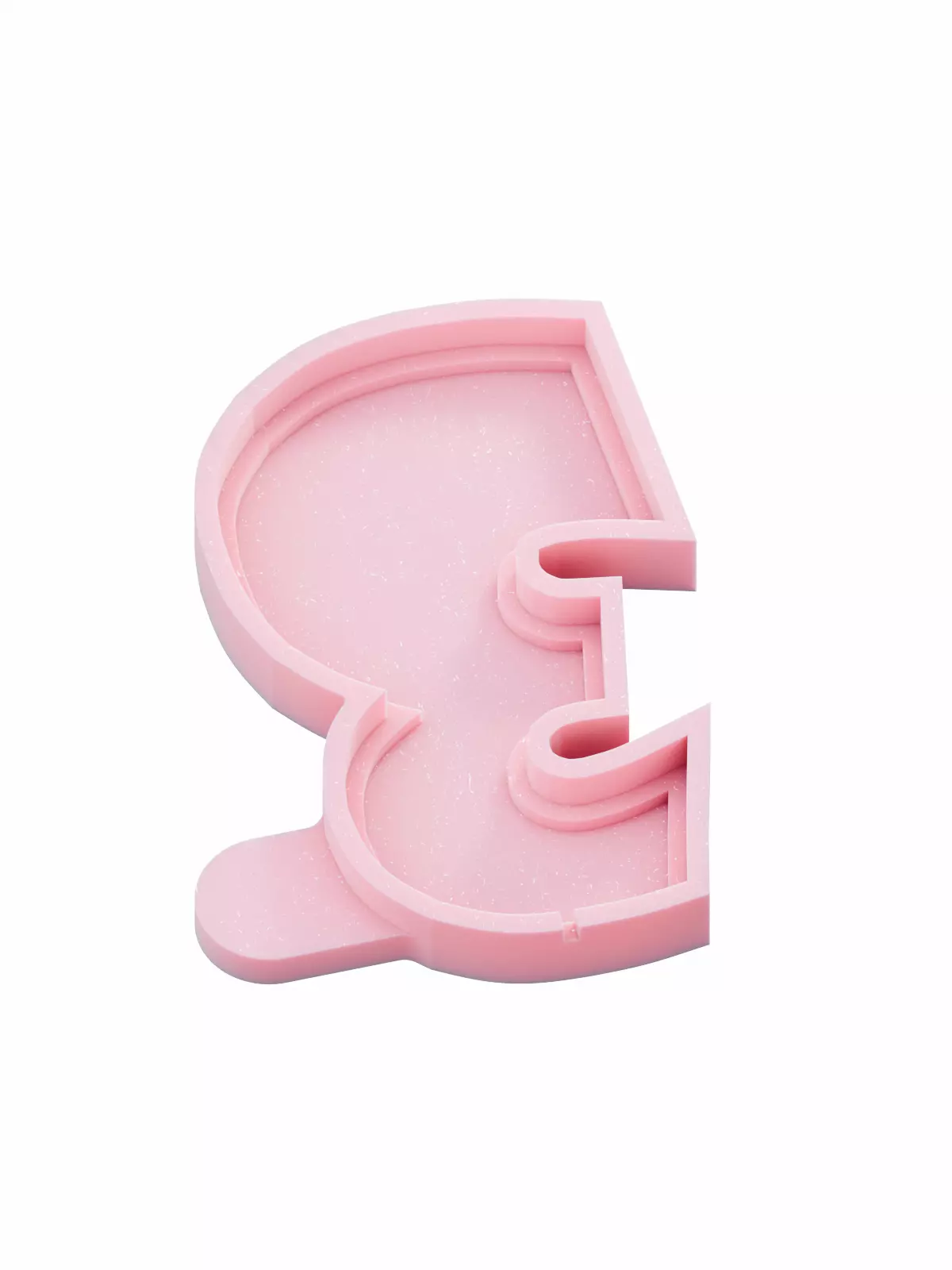 3D Printable Mold Set Separated Numbers 10cm 3D print model_7