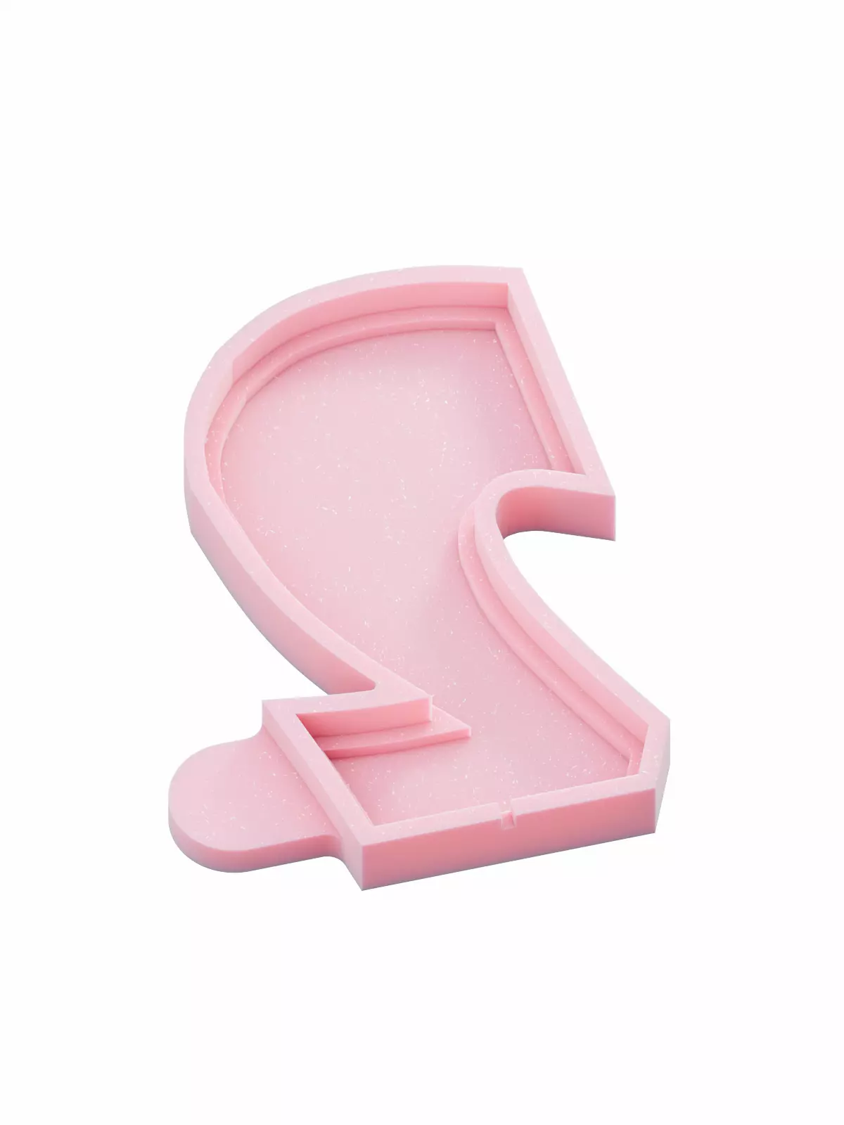 3D Printable Mold Set Separated Numbers 10cm 3D print model_8