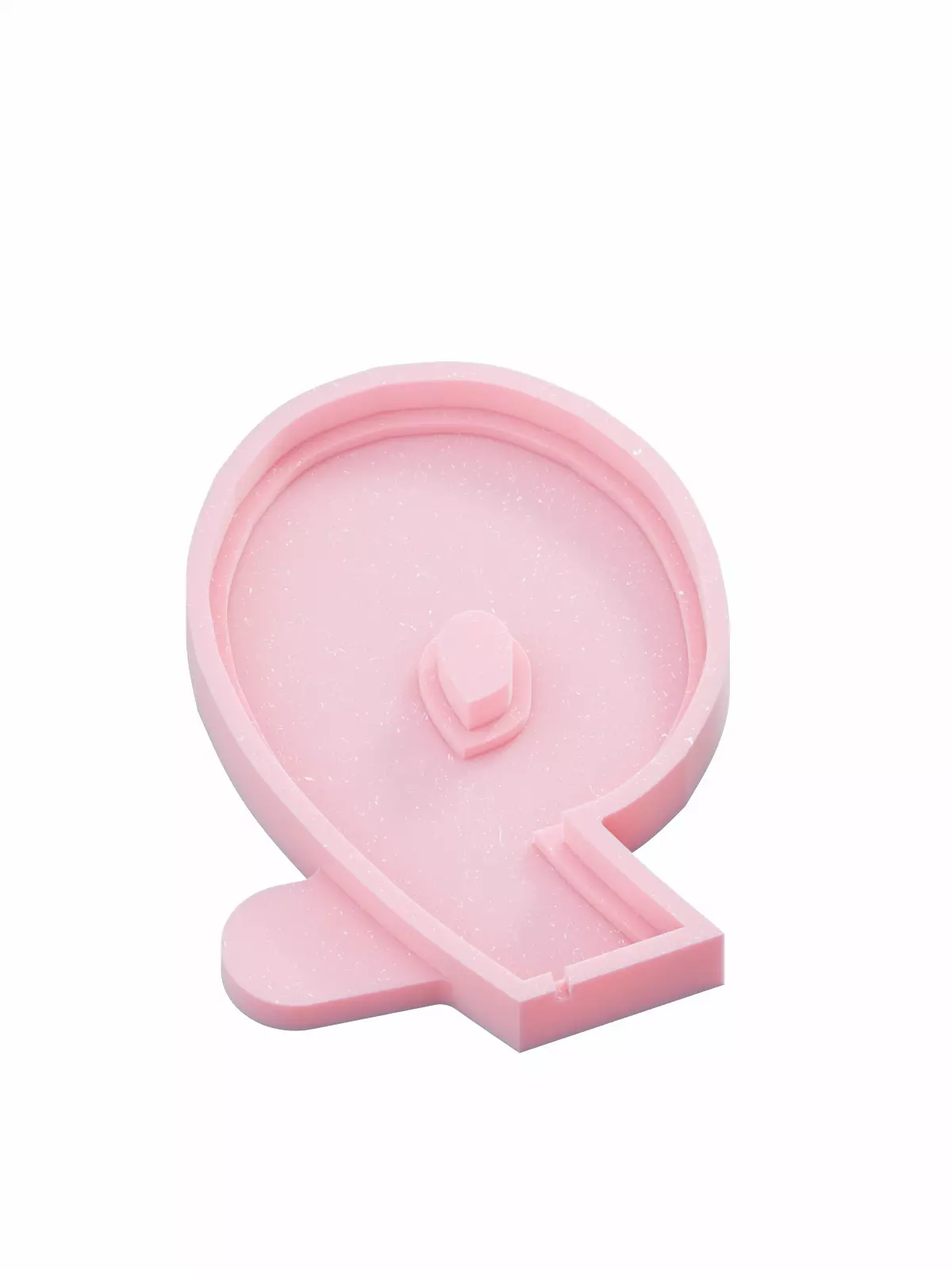 3D Printable Mold Set Separated Numbers 10cm 3D print model_1