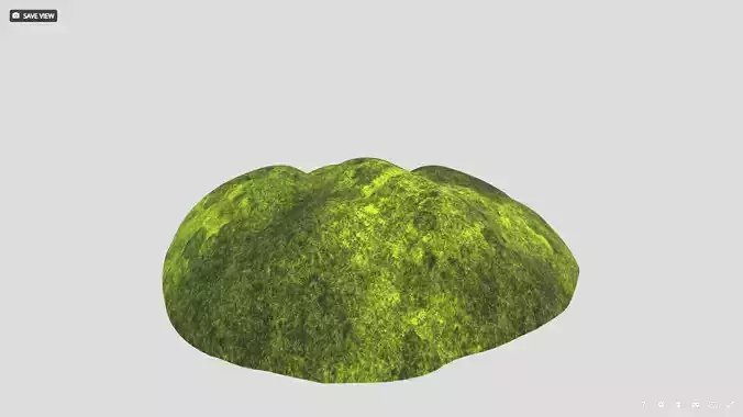 Moss Micro-Terrain 3D AssetKit PBR Low-poly 
