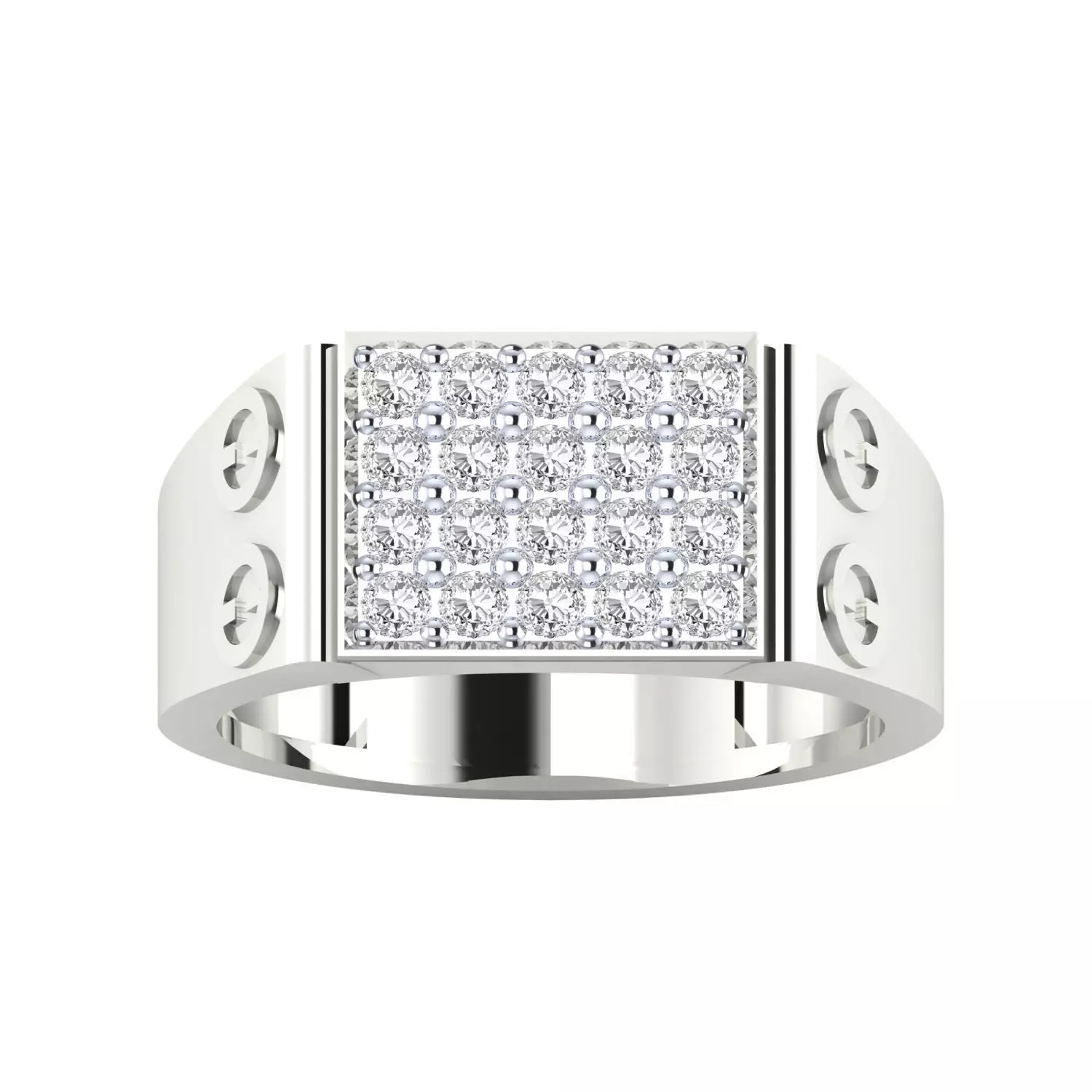  Mens Ring  Render 3dm STL MTL SLC JCD OBJ FBX Details 3D print model_13