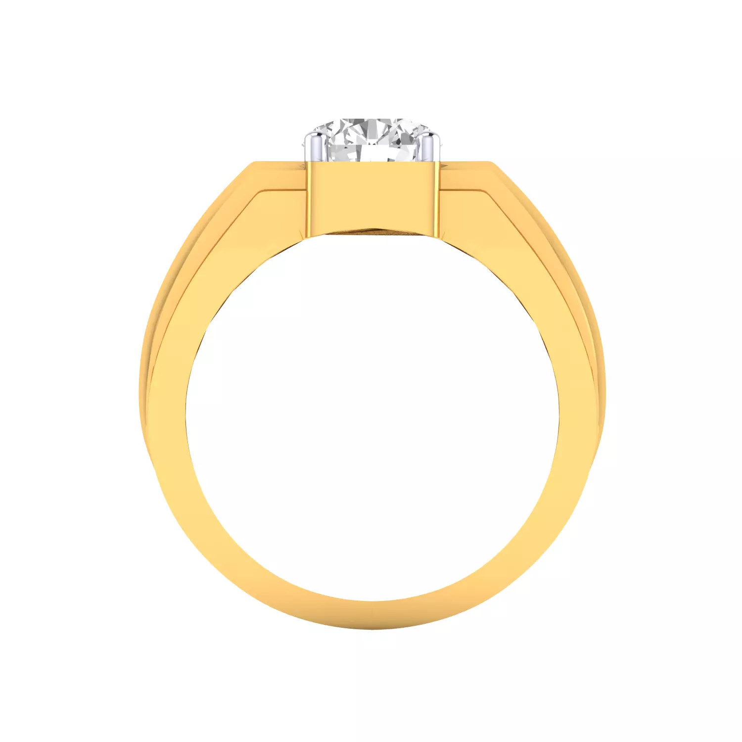 Mens Ring Render 3dm STL MTL SLC JCD OBJ FBX Details 3D print model_25