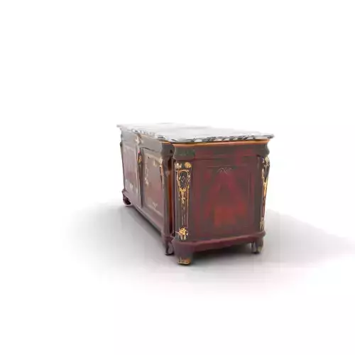 Elegant MarbleTop Cabinet model pack