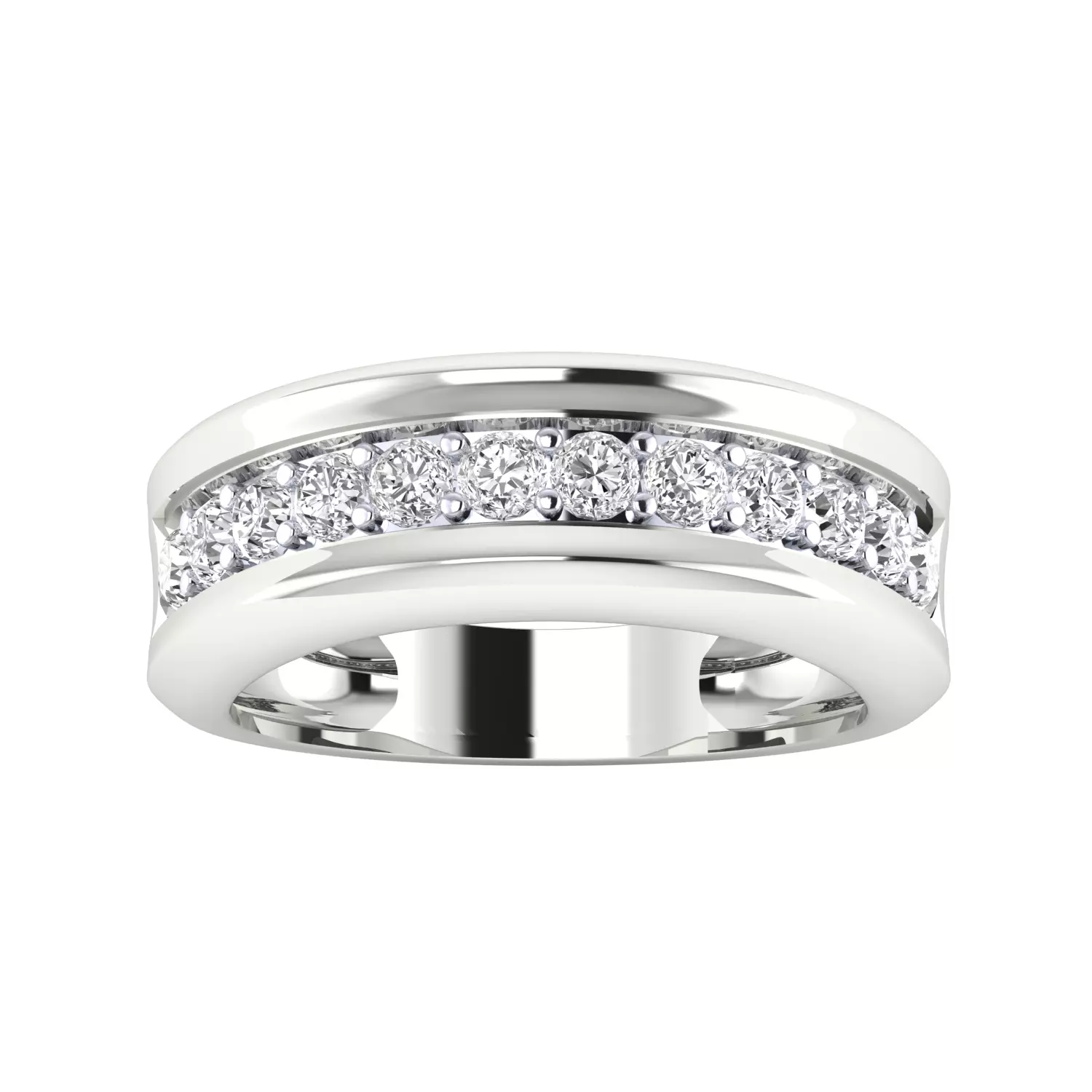 Mens Ring Render 3dm STL MTL SLC JCD OBJ FBX Details 3D print model_15