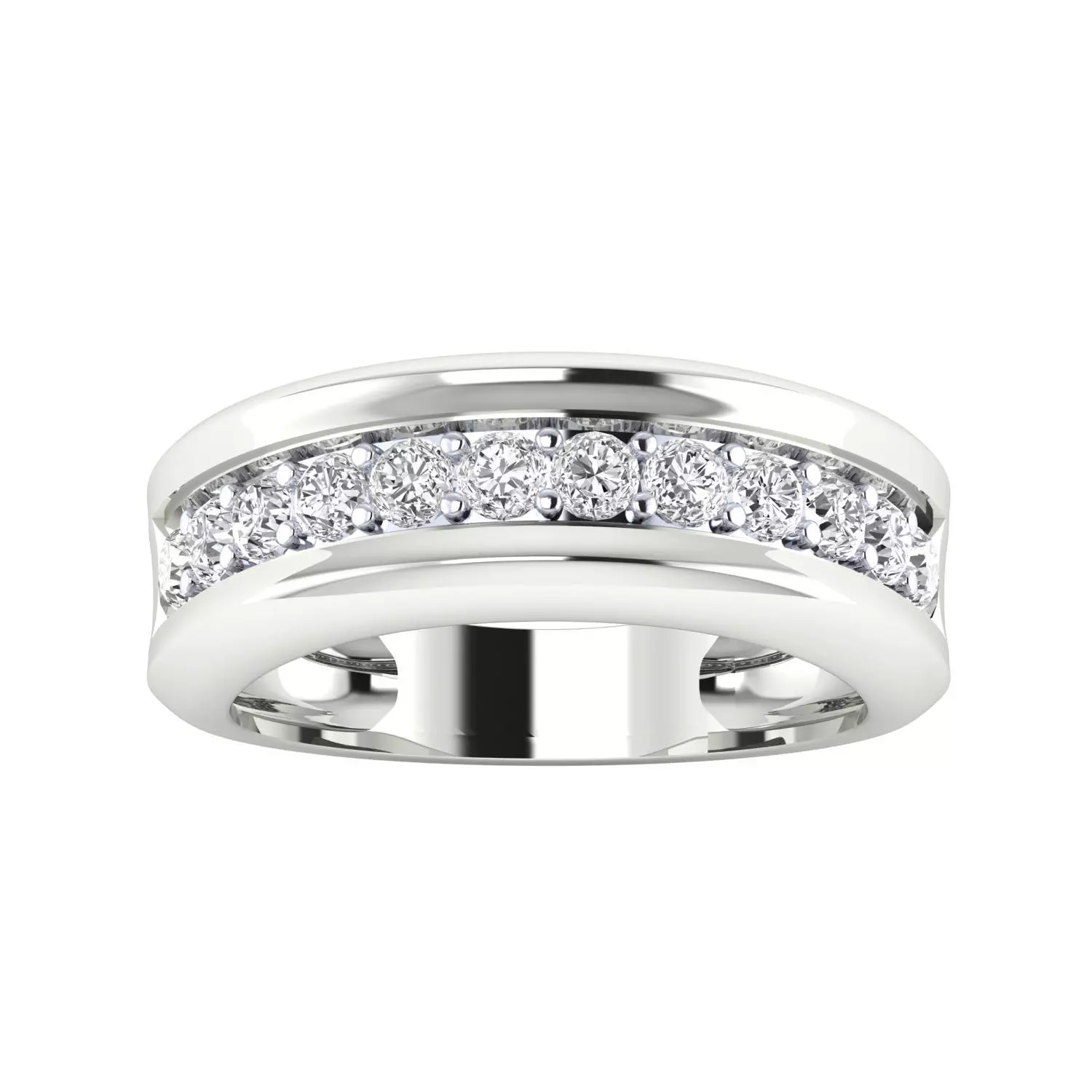 Mens Ring Render 3dm STL MTL SLC JCD OBJ FBX Details 3D print model_14