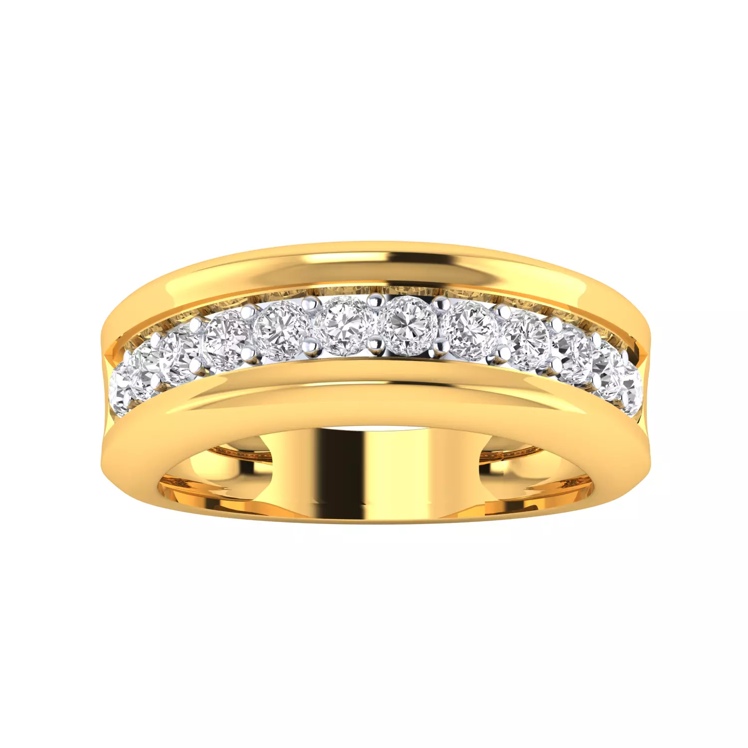 Mens Ring Render 3dm STL MTL SLC JCD OBJ FBX Details 3D print model_22