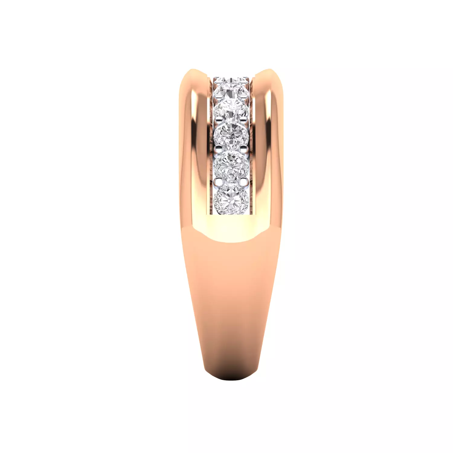 Mens Ring Render 3dm STL MTL SLC JCD OBJ FBX Details 3D print model_5