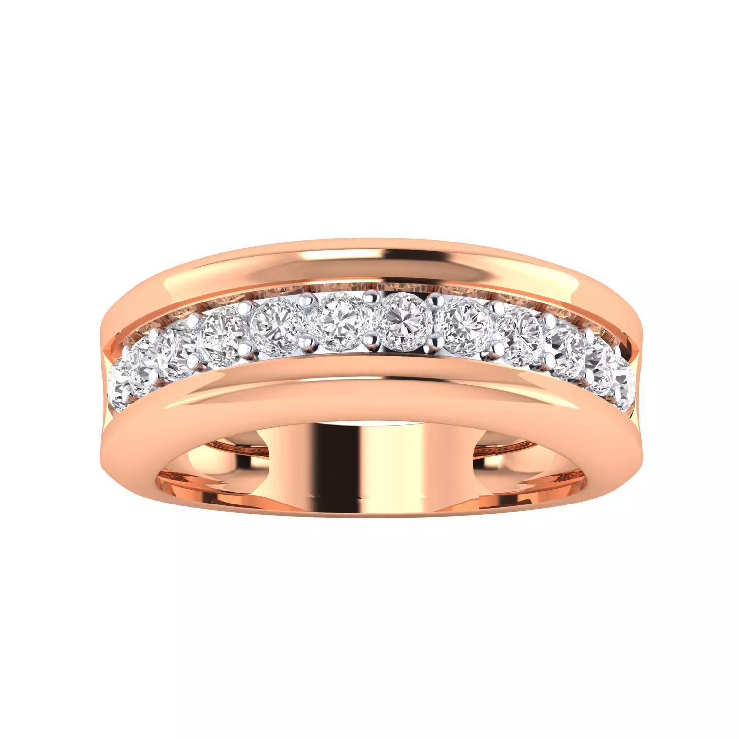 Mens Ring Render 3dm STL MTL SLC JCD OBJ FBX Details 3D print model_6