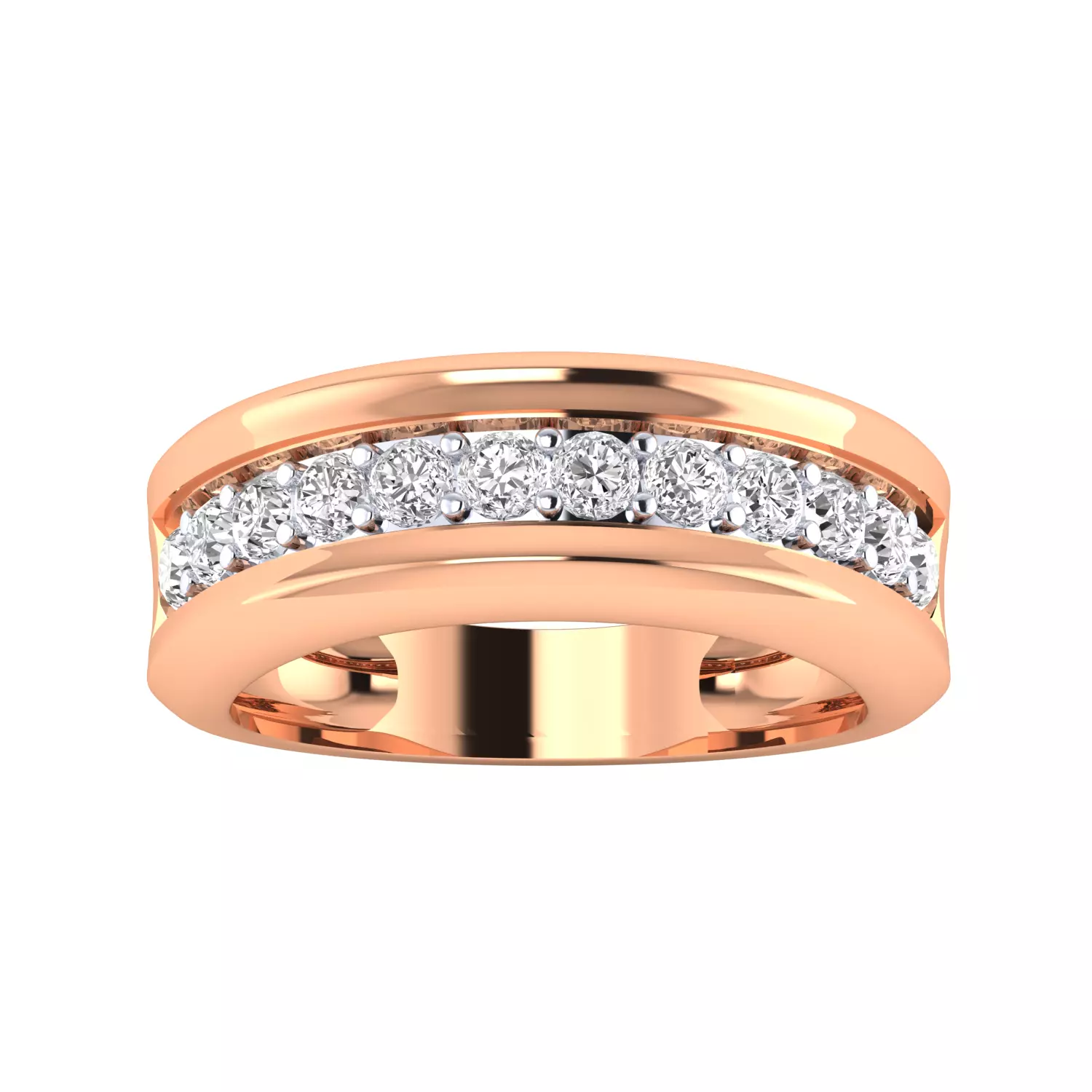 Mens Ring Render 3dm STL MTL SLC JCD OBJ FBX Details 3D print model_7