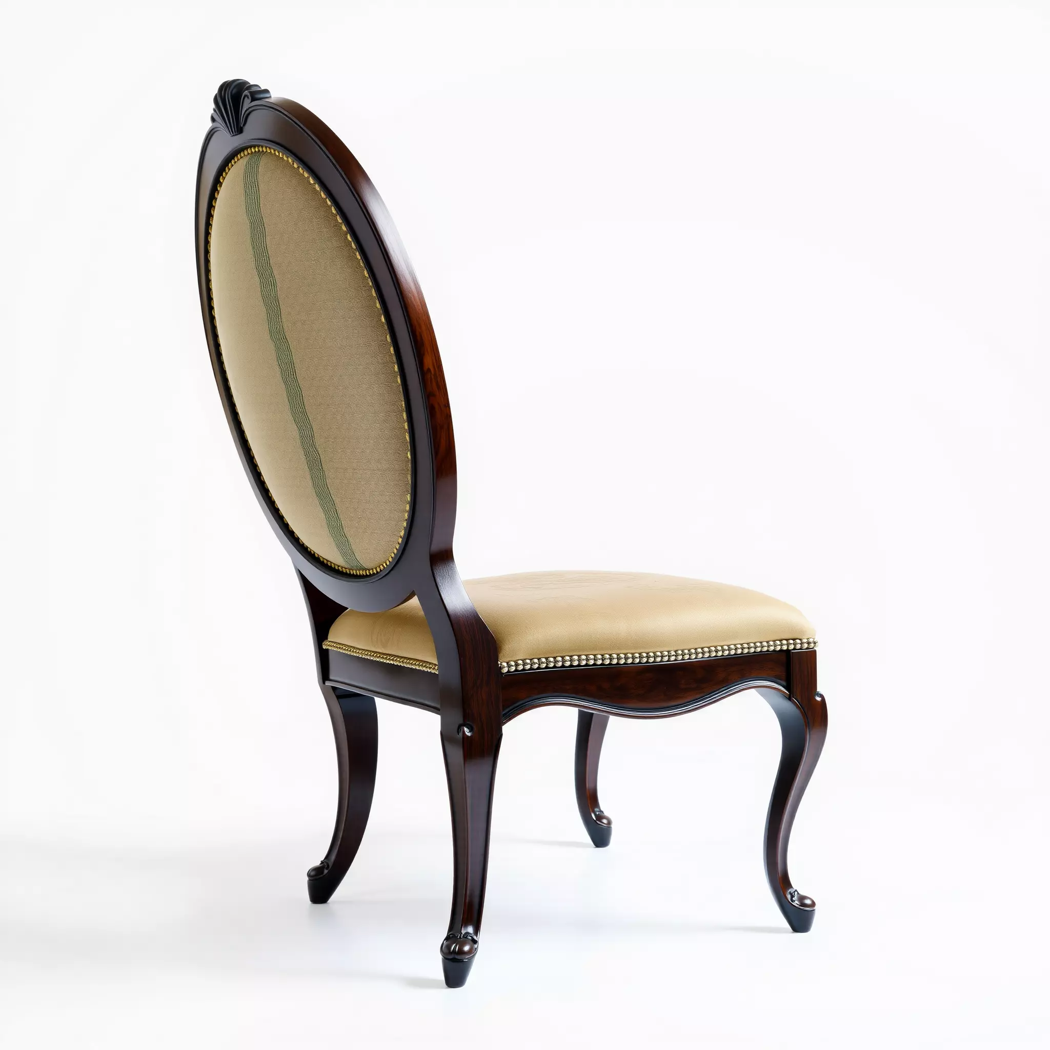 Regal Walnut Chair model pack Low-poly 3D model_2