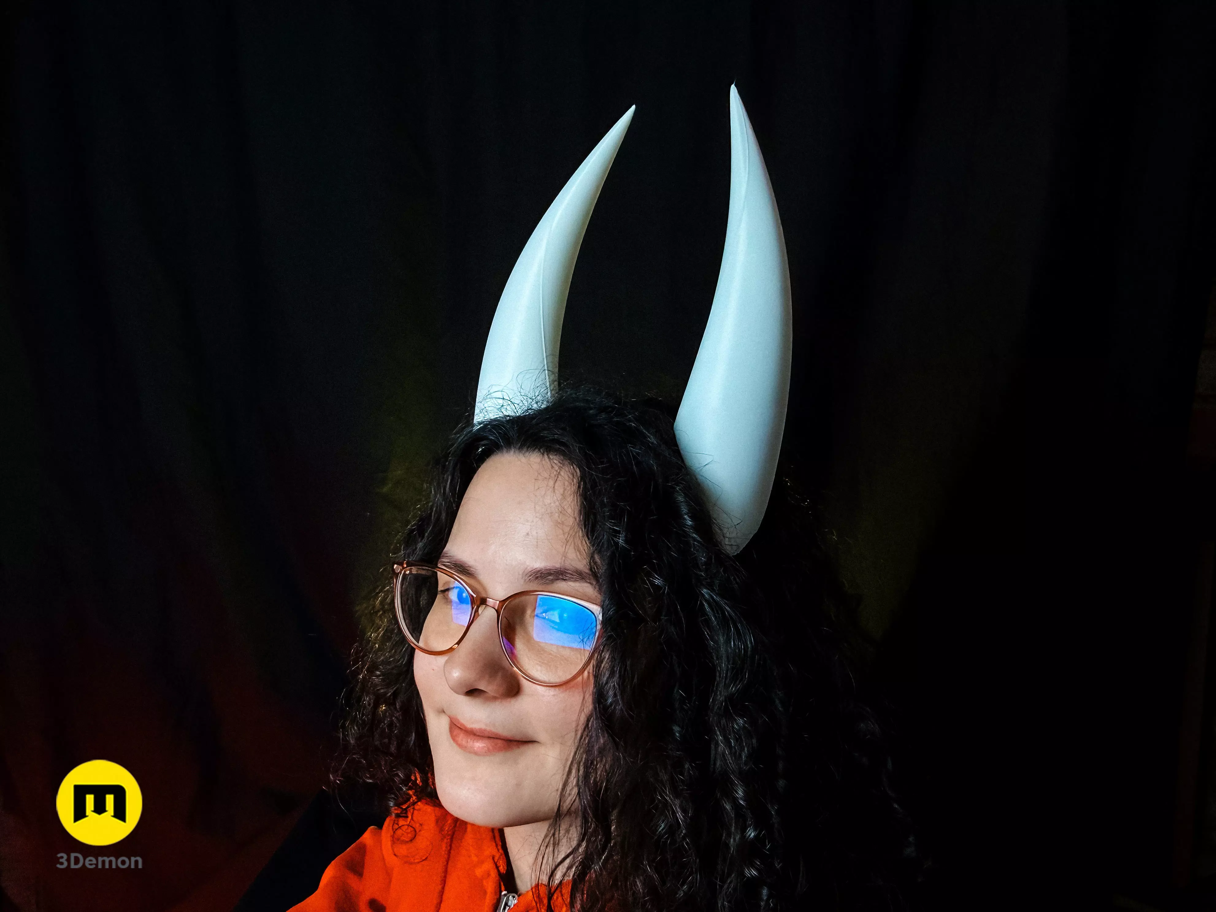 Hornet and Ghost Cosplay Horns - Hollow Knight 3D print model_1