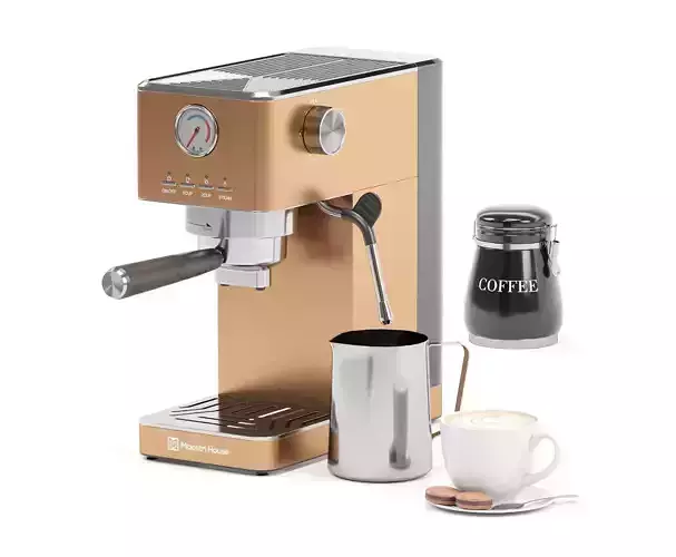 MAESTRI HOUSE espresso coffee machine 3D model