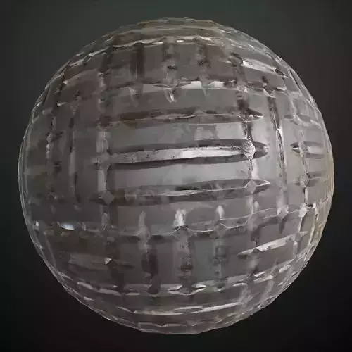 Dark Rough Slatted Metal Grate Cage PBR Seamless