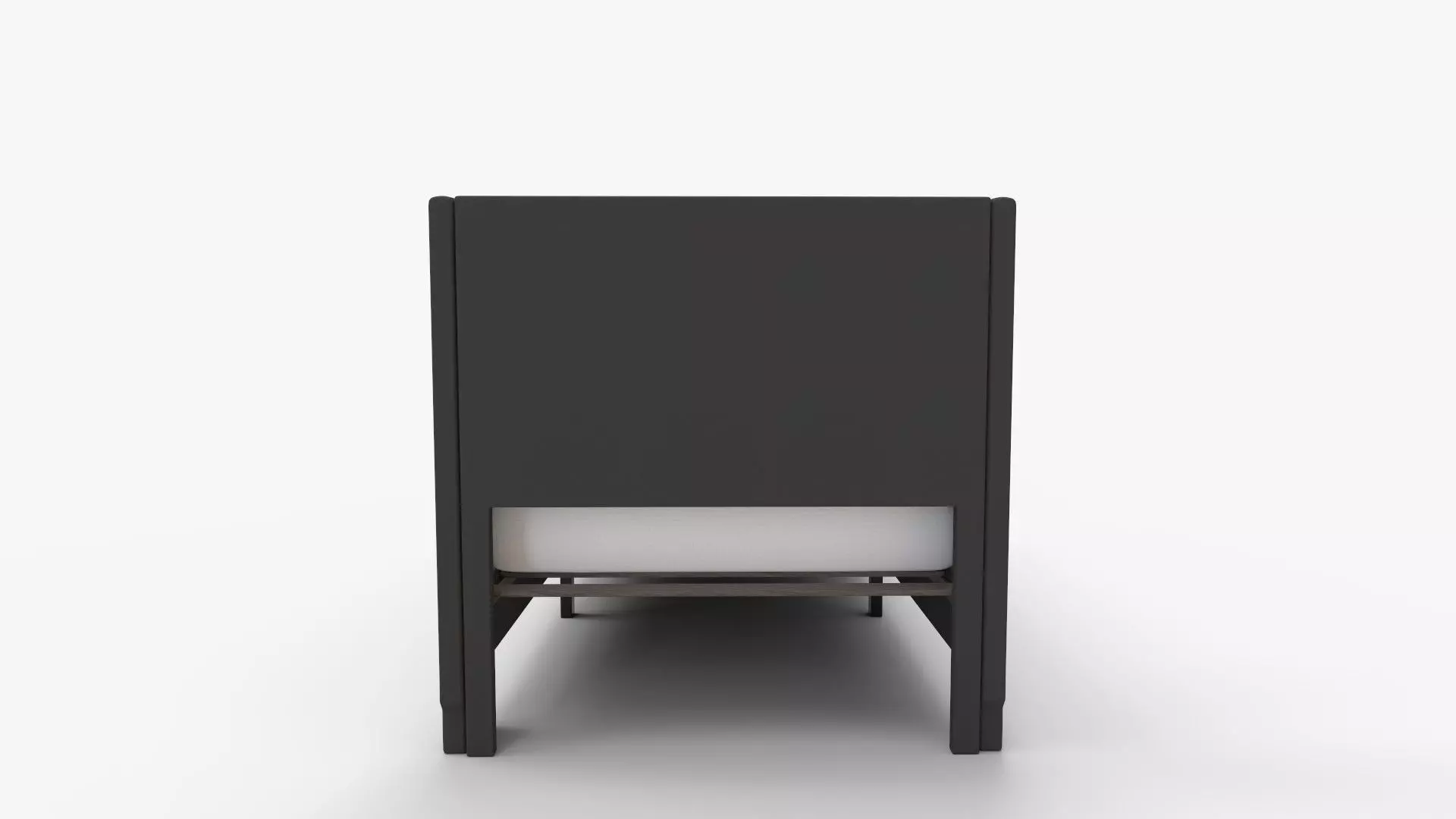 Feonase Queen Bed Frame with Type-C  and USB Ports 3D model_3