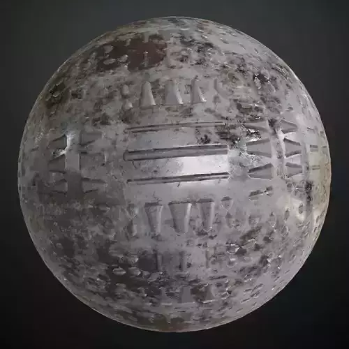 Clean Shiny Dark Corrugated Metal Siding PBR Seamless Texture