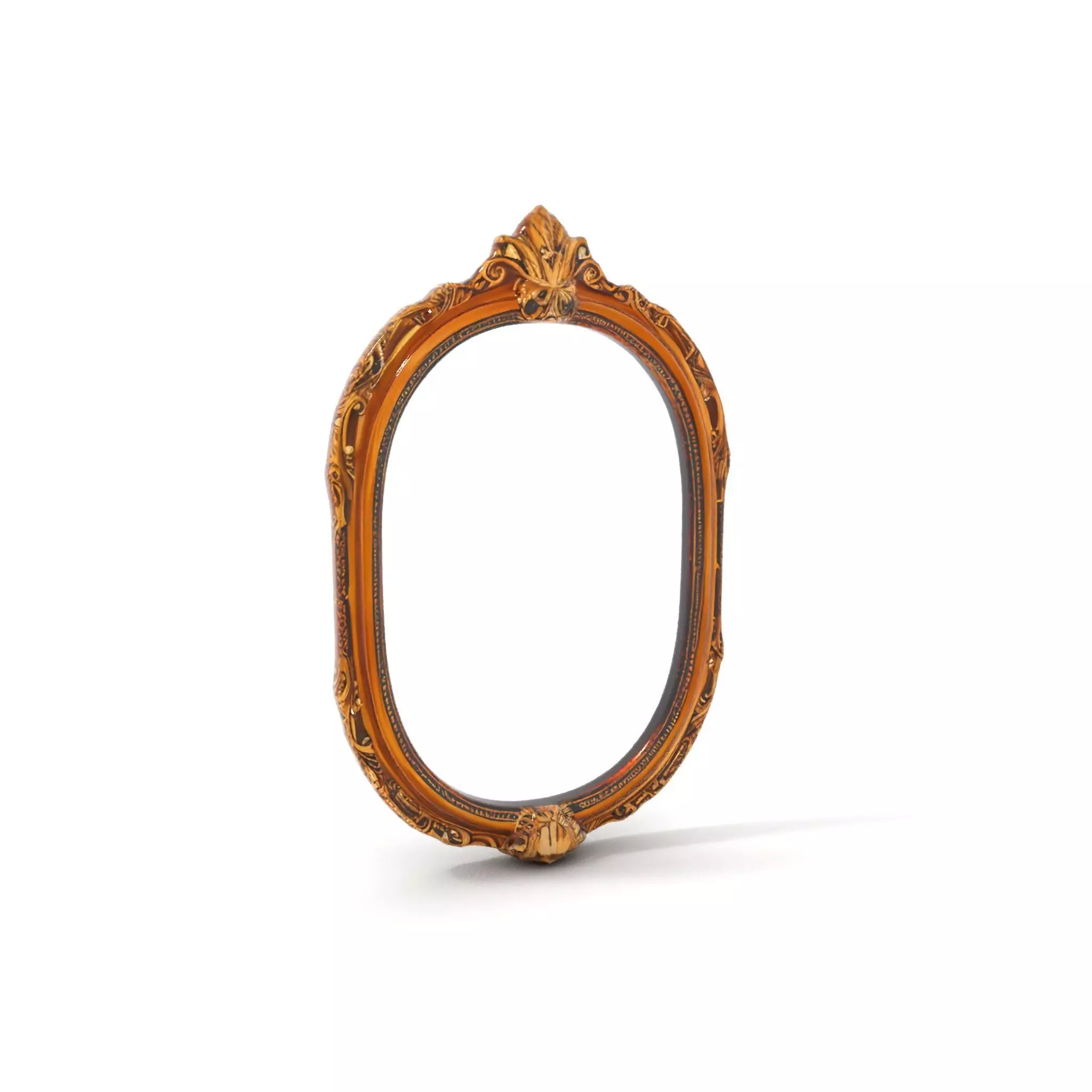 Elegant Gold Mirror model pack Low-poly 3D model_13