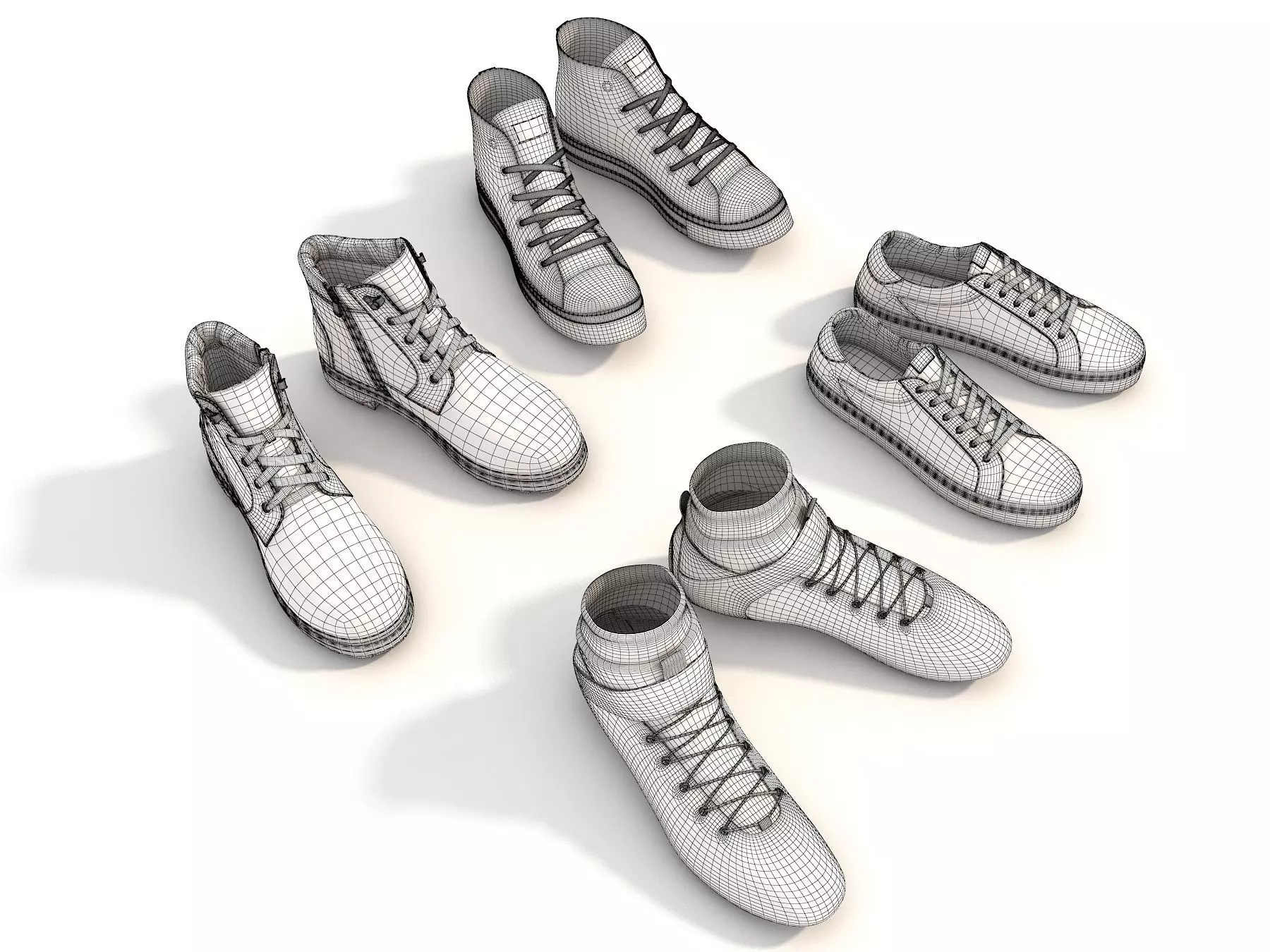 Shoes Collection 5 3D model_11