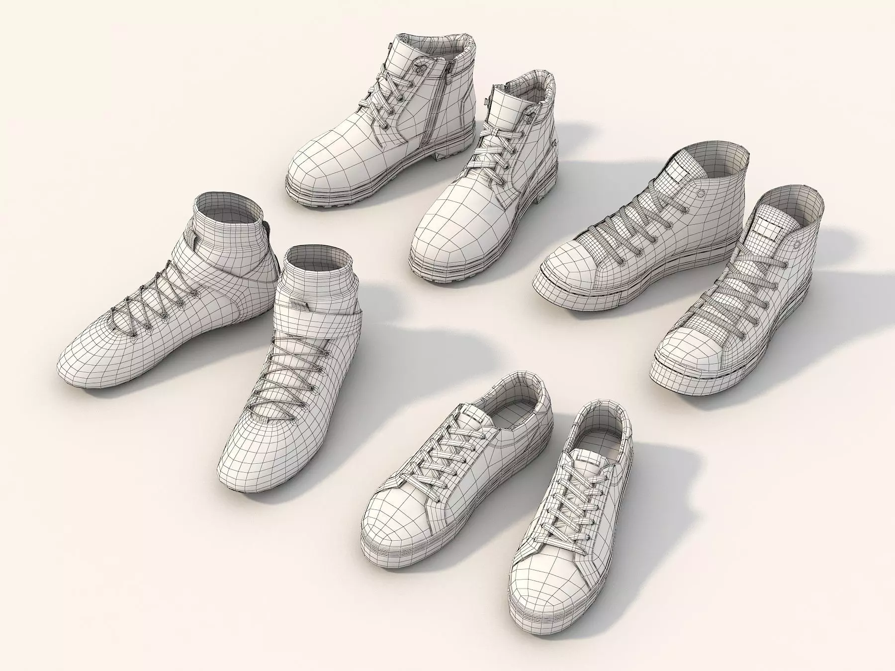 Shoes Collection 5 3D model_10