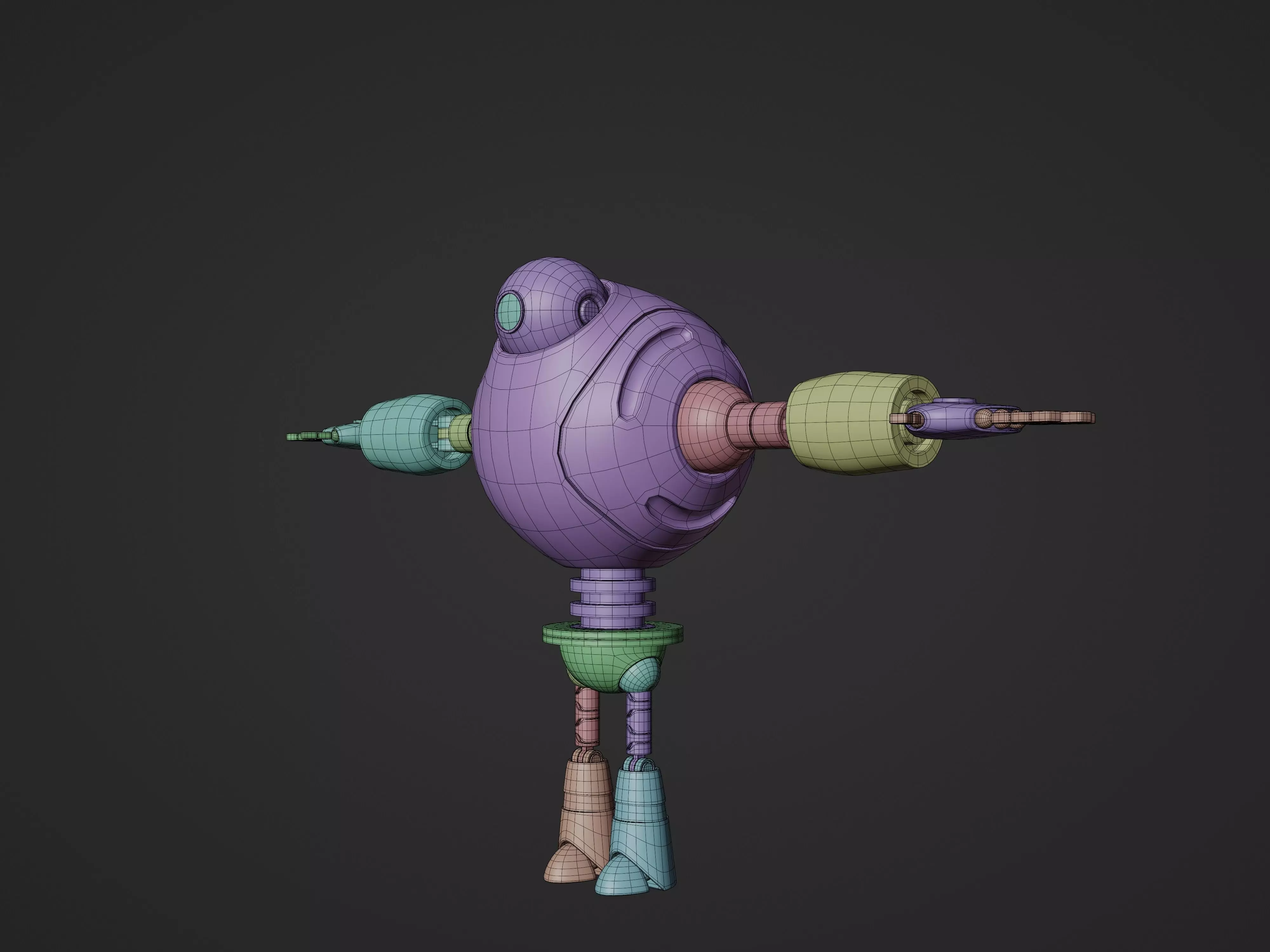 Kuro Marv Unit 3D model_14