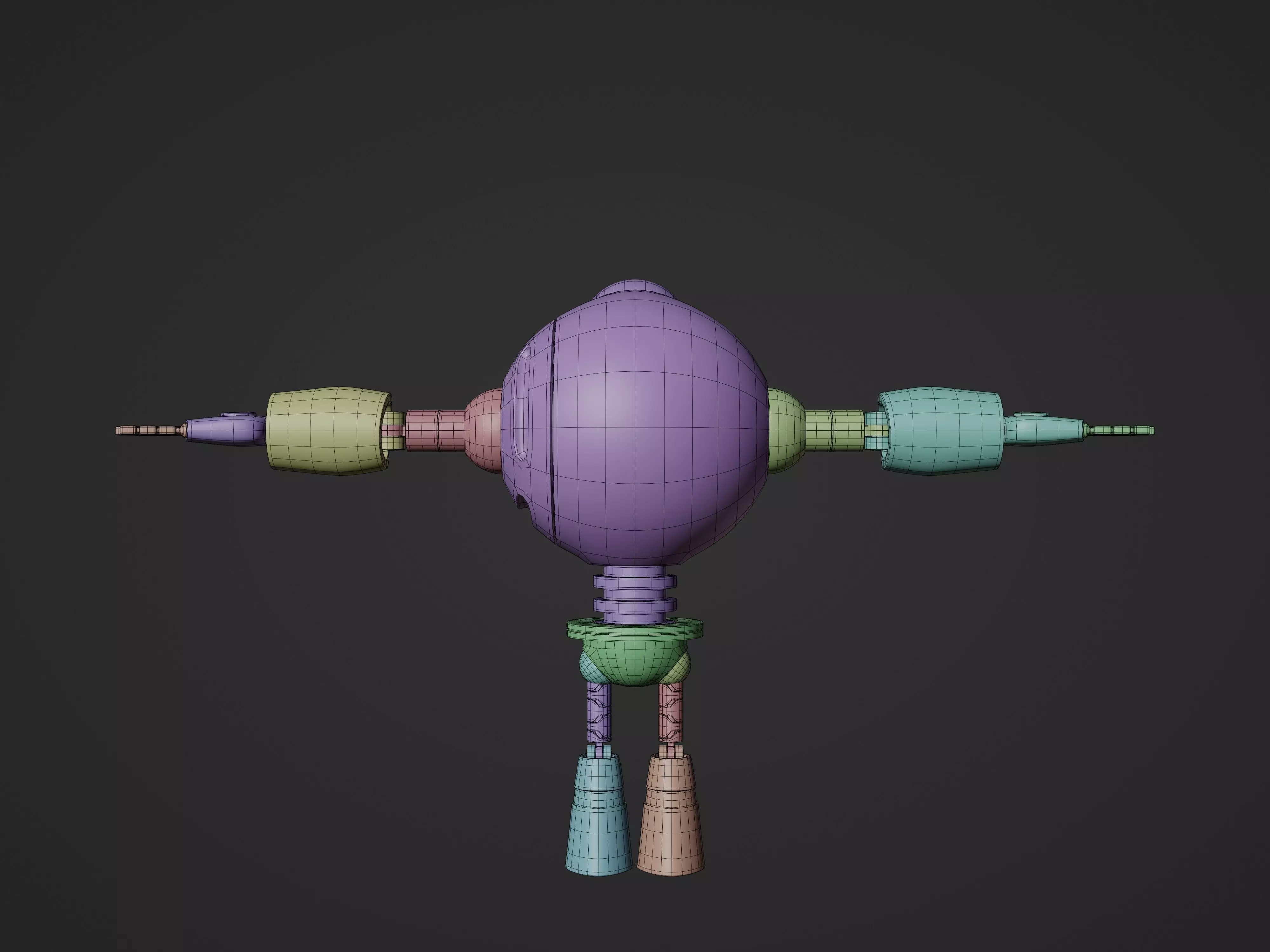 Kuro Marv Unit 3D model_16