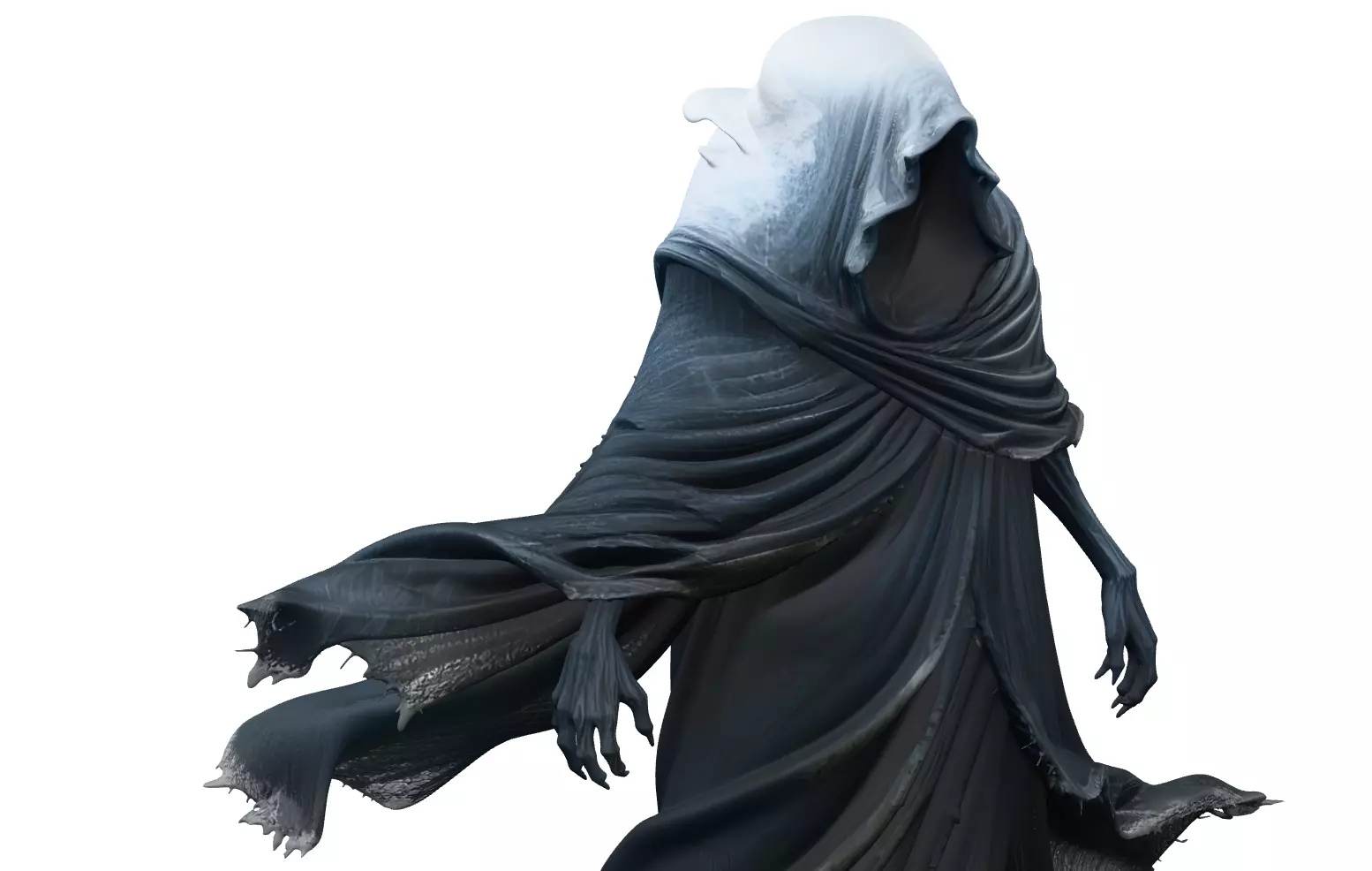 Headless Reaper Low-poly 3D model_4
