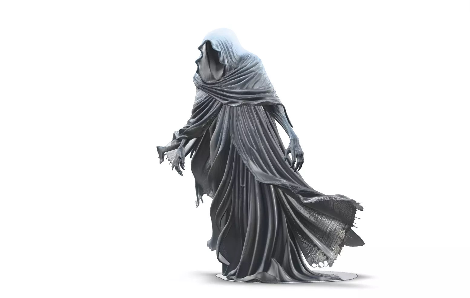 Headless Reaper Low-poly 3D model_0