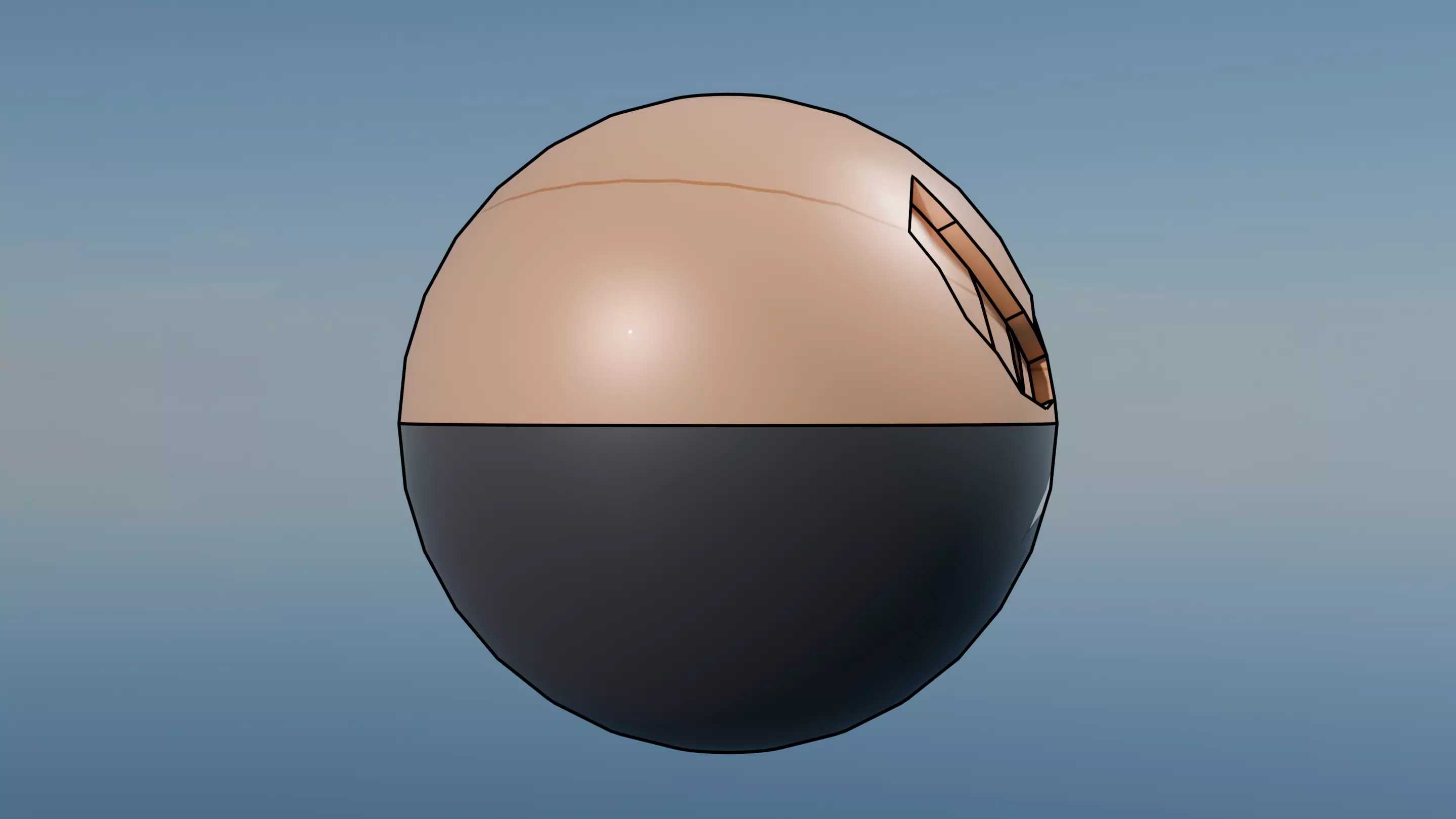 Pokemon Hisuian Electrode and Shiny version  Low-poly 3D model_10