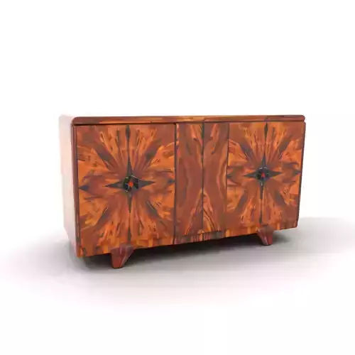 Elegant Wood Cabinet model pack