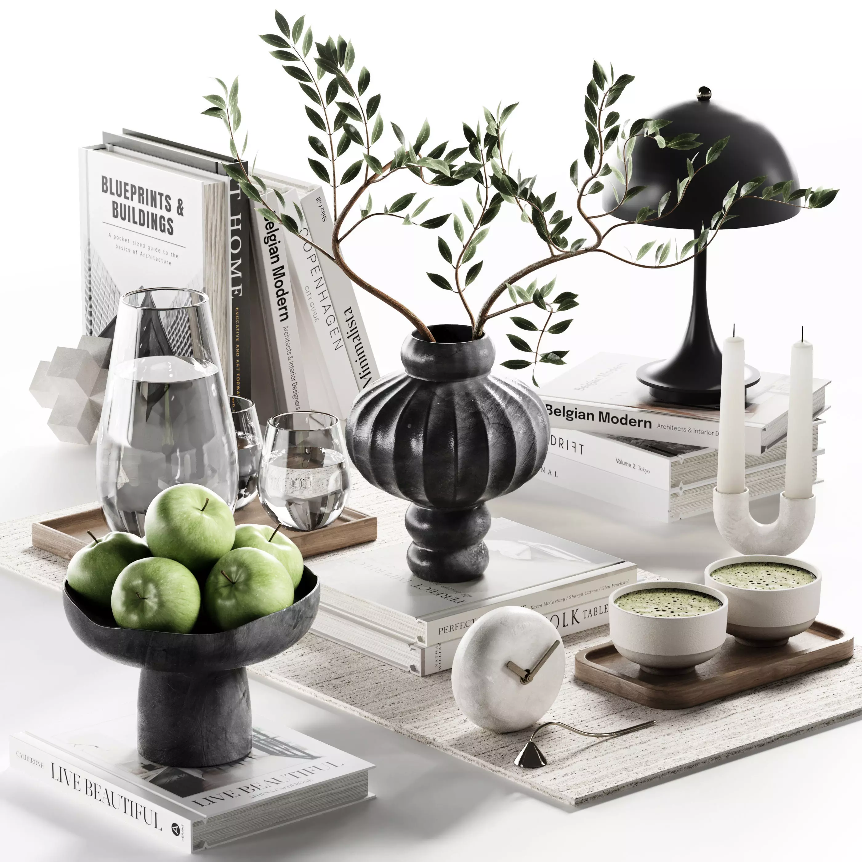 Decorative Set 43 3D model_0