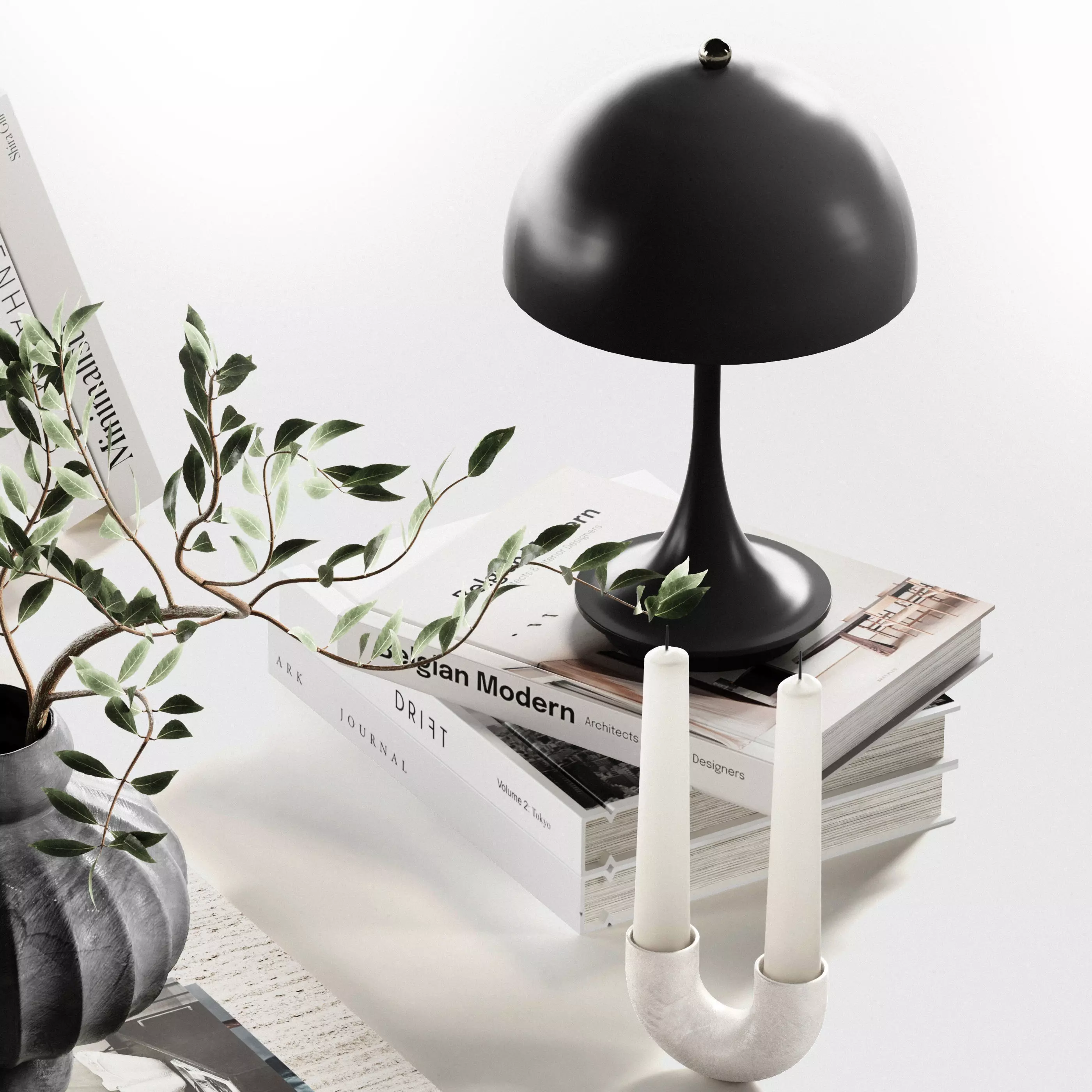 Decorative Set 43 3D model_5