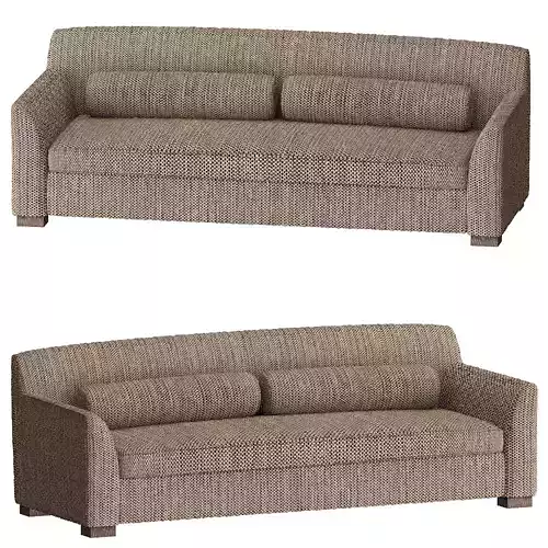 Modular and modern fabric sofa
