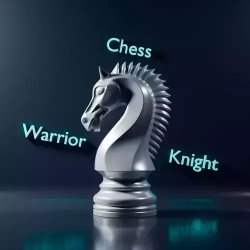 Warrior Chess Knight Piece
