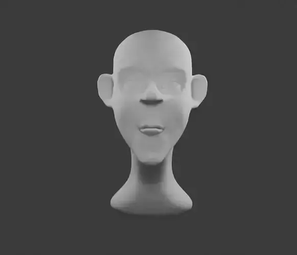male face model