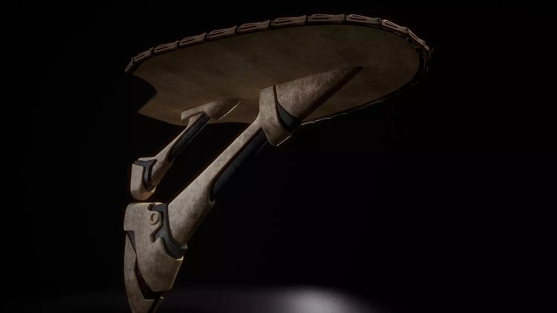 building 13 Low-poly 3D model_5