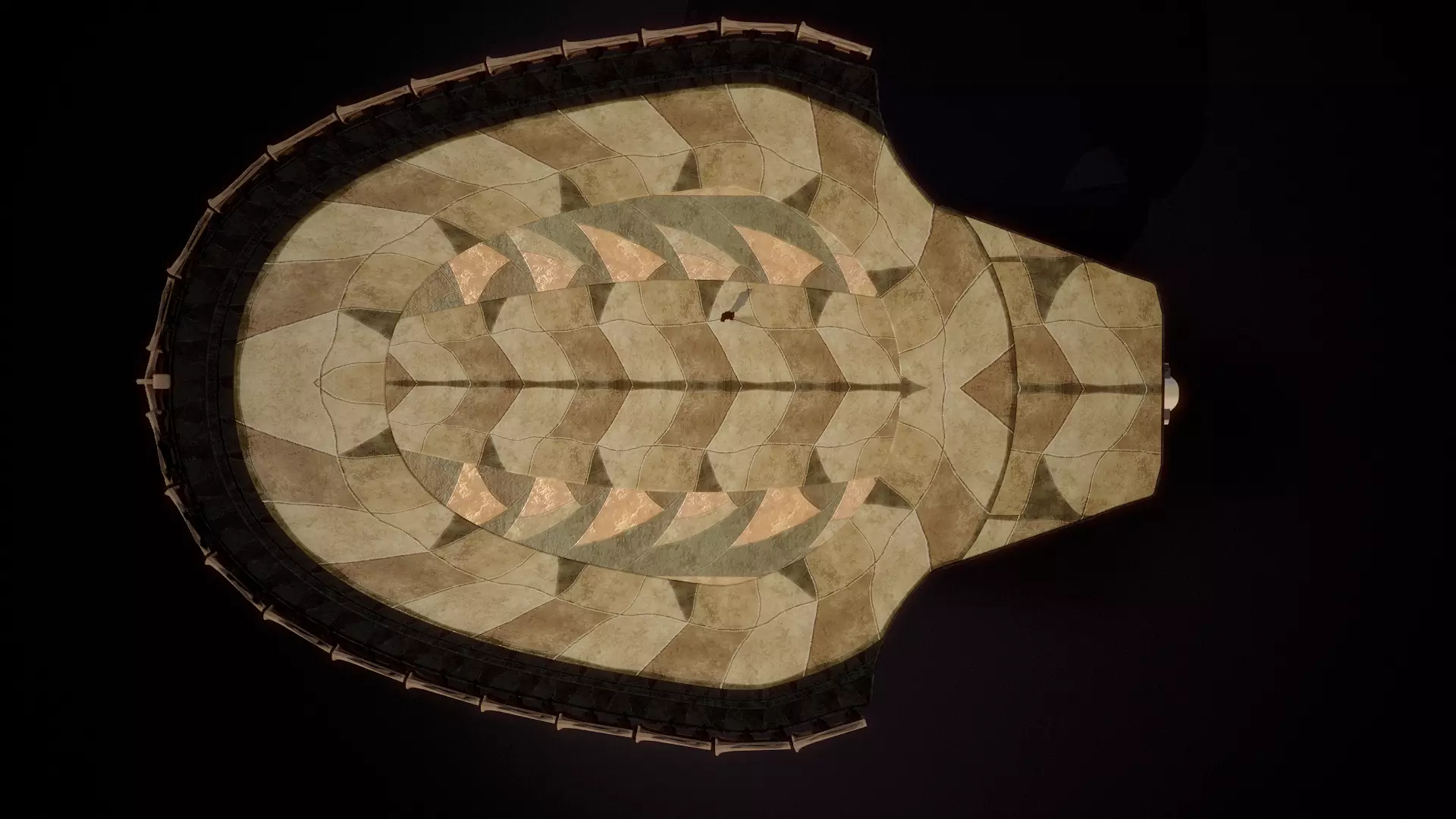 building 13 Low-poly 3D model_2