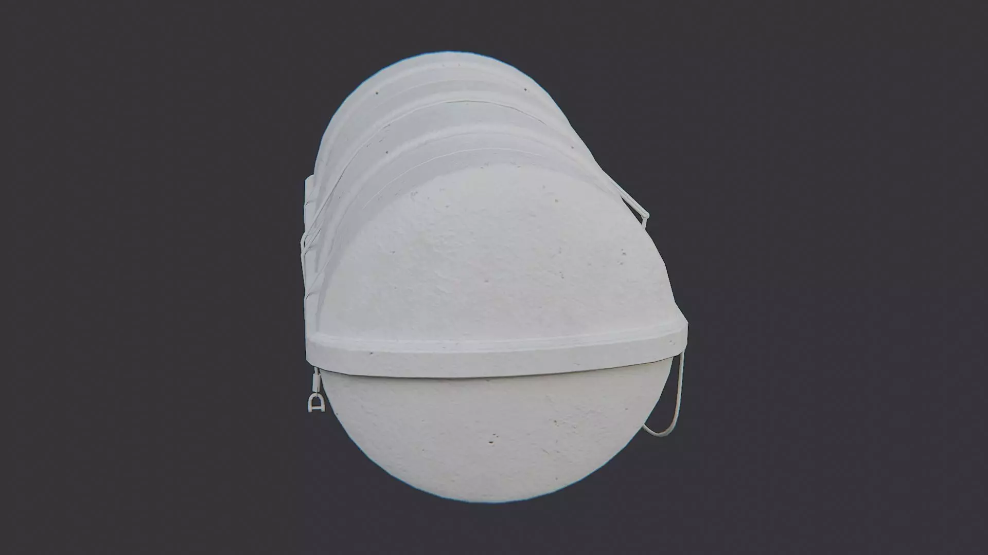 Liferaft for Recreational Watercraft Low-poly 3D model_0