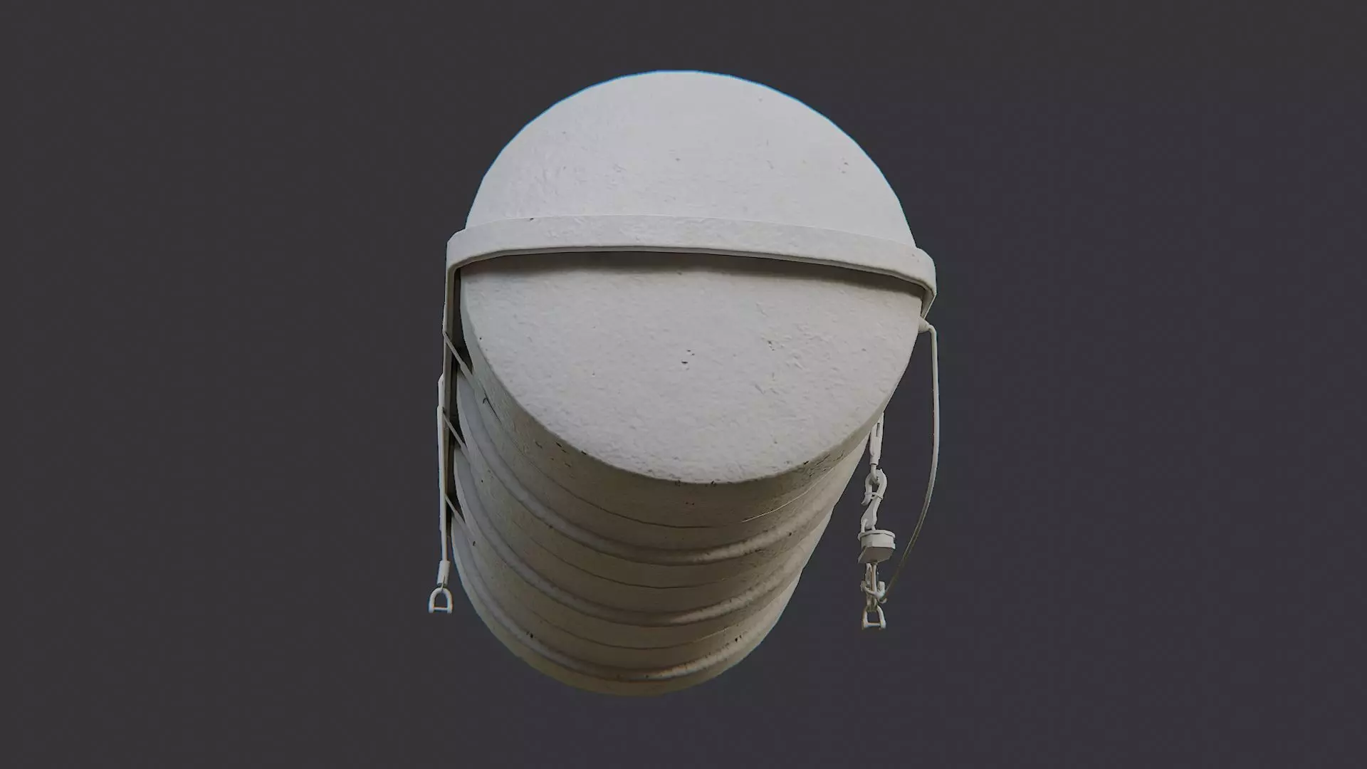 Liferaft for Recreational Watercraft Low-poly 3D model_5