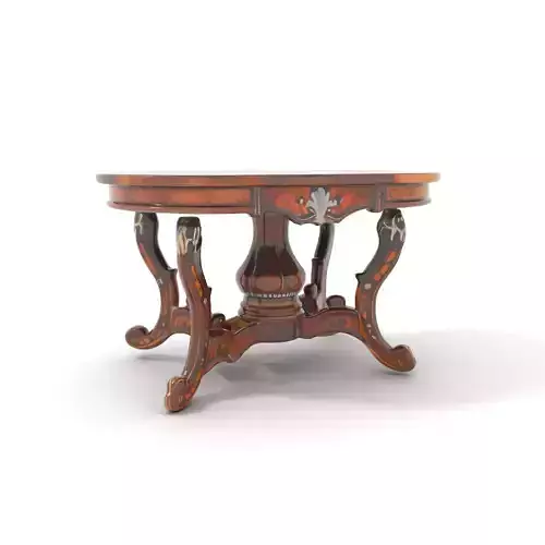 Antique Walnut Table model pack