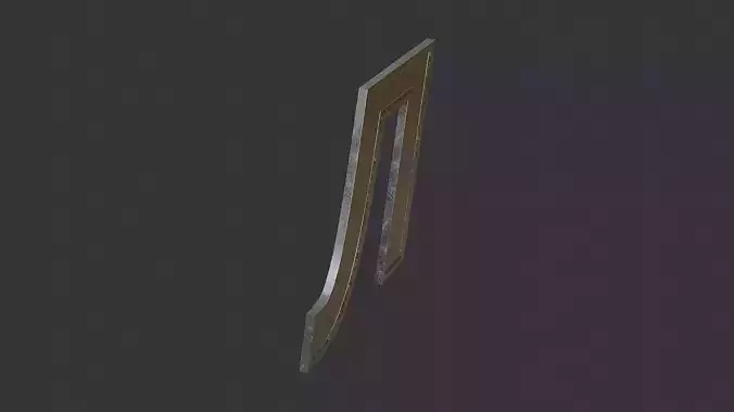 Cyrillic Letter Glyph Large Ornament