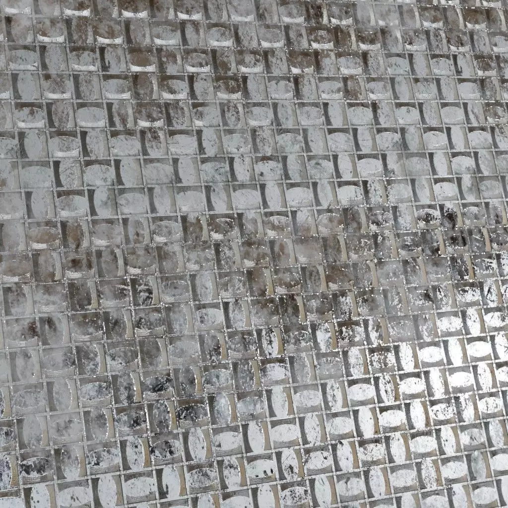 Diamond Metal Plate Anti-Slip Three PBR Seamless Texture_3